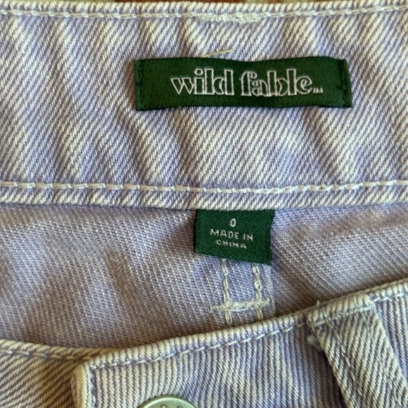 Wild Fable Purple‎ High Waisted Distressed Shorts - Picture 7 of 11